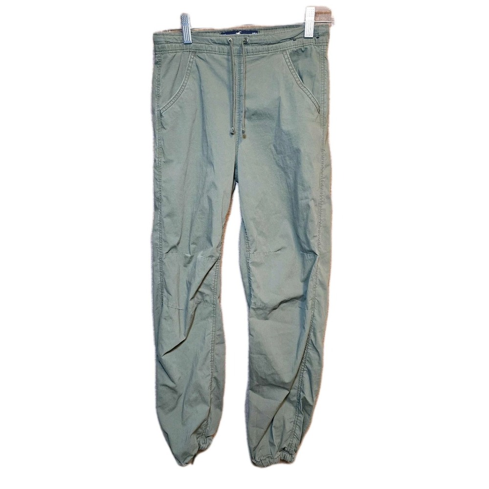 Hollister Green Ultra High Rise Joggers Classic Drawstring‎ Women's Sz.XXS